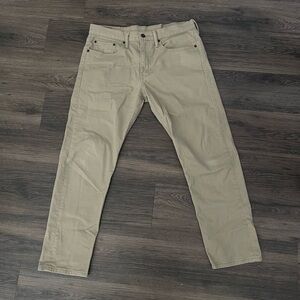 32x30 502” BEIGE LEVIS PANTS